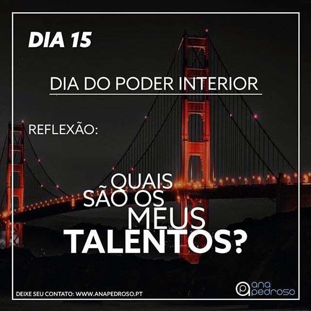 #15 Dia | DIA DO PODER INTERIOR!