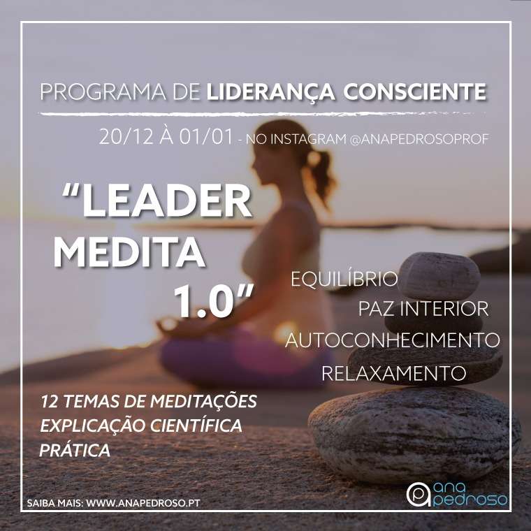 “LEADER MEDITA 1.0” | Programa de 12 Dias | Curso Gratuíto