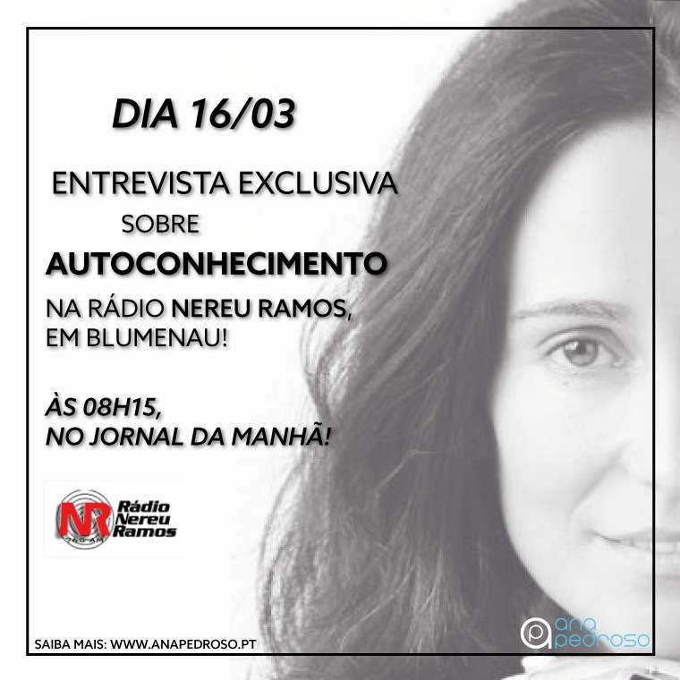 Autoconhecimentos Ana Pedroso Entrevista